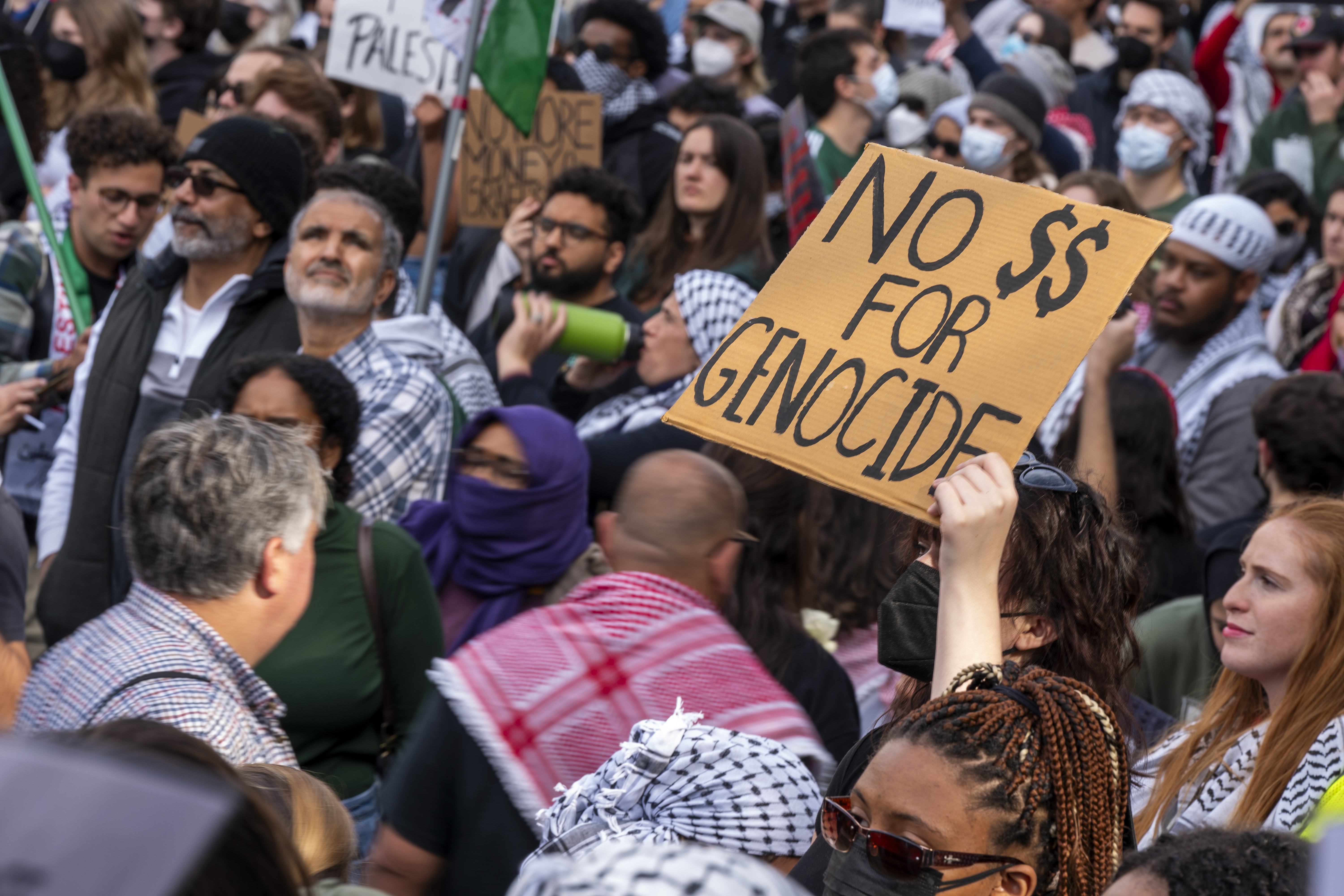 “Te decimos no, genocida Joe”: manifestaciones en EE. UU. y otros países por Gaza