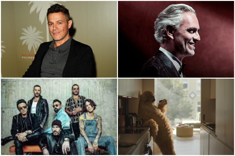Alejandro Sanz, Andrea Bocelli, Cultura Profética y más estenos musicales este viernes