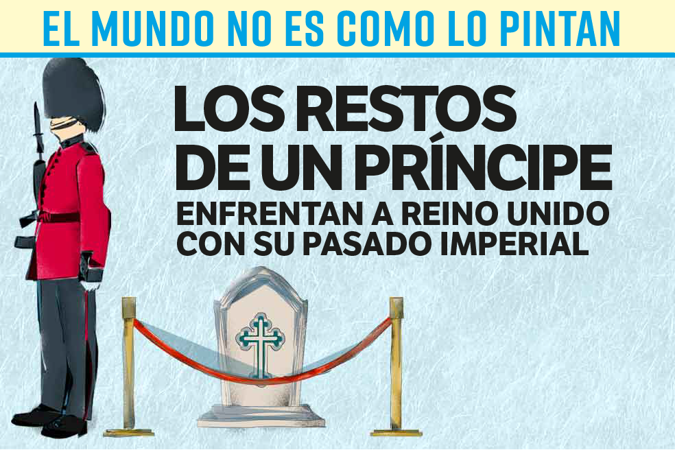 Los restos de un príncipe enfrentan a Reino Unido con su pasado imperial