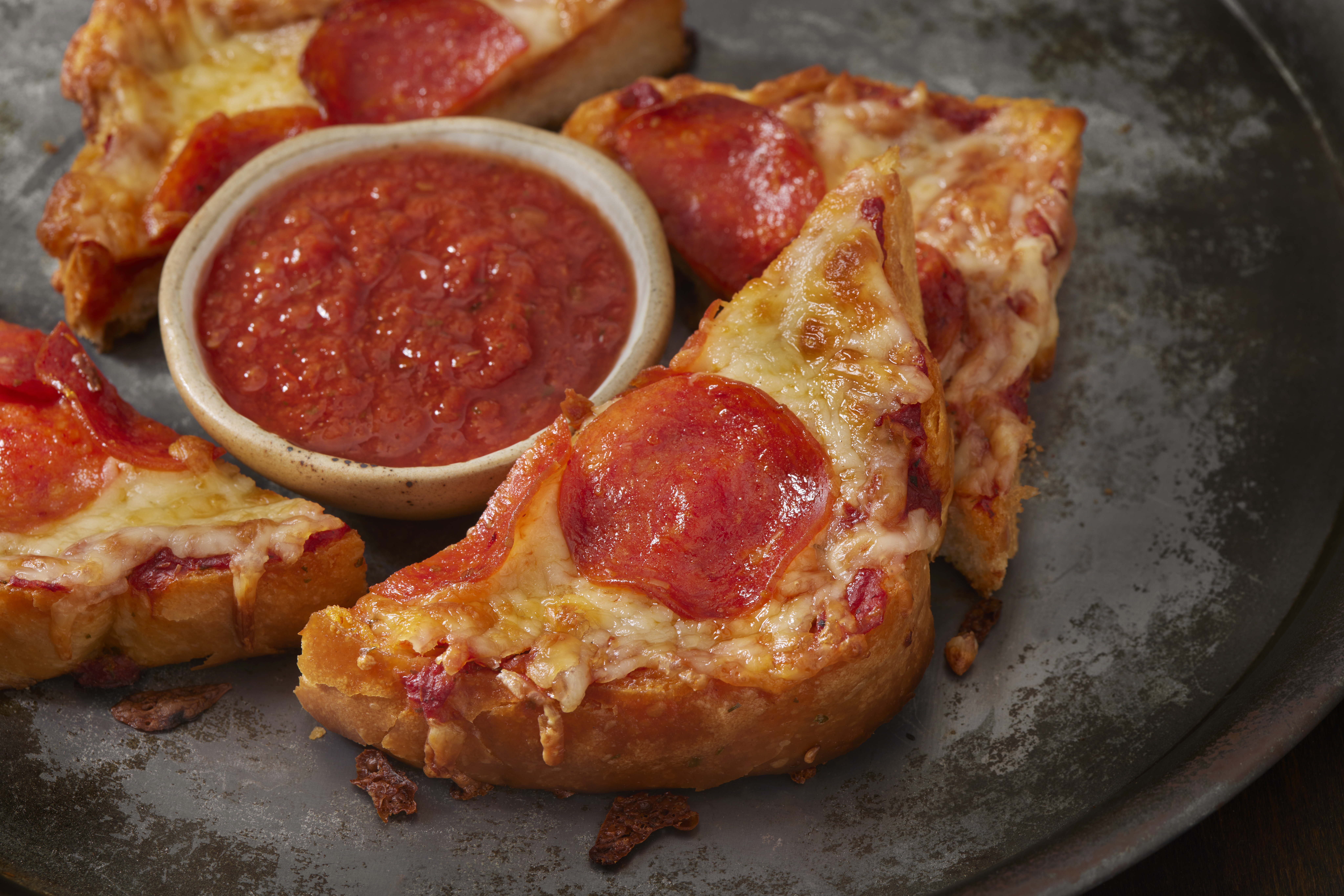 Jueves festivo para preparar una pizza “dip”