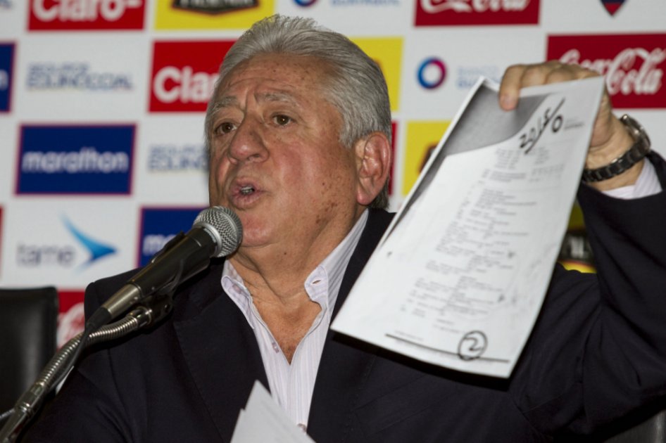 Luis Chiriboga estuvo al frente del cargo desde 1998 hasta 2016. / EFE