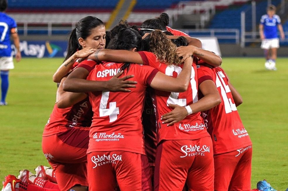 América y Júnior lideran la Liga Femenina después de tres jornadas
