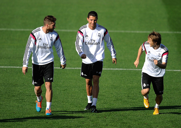 Cristiano, Modric y Ramos no estuvieron en el entrenamiento de Real Madrid