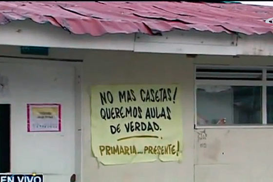 Por falta de aulas, colegio creó ‘pico y placa’ escolar