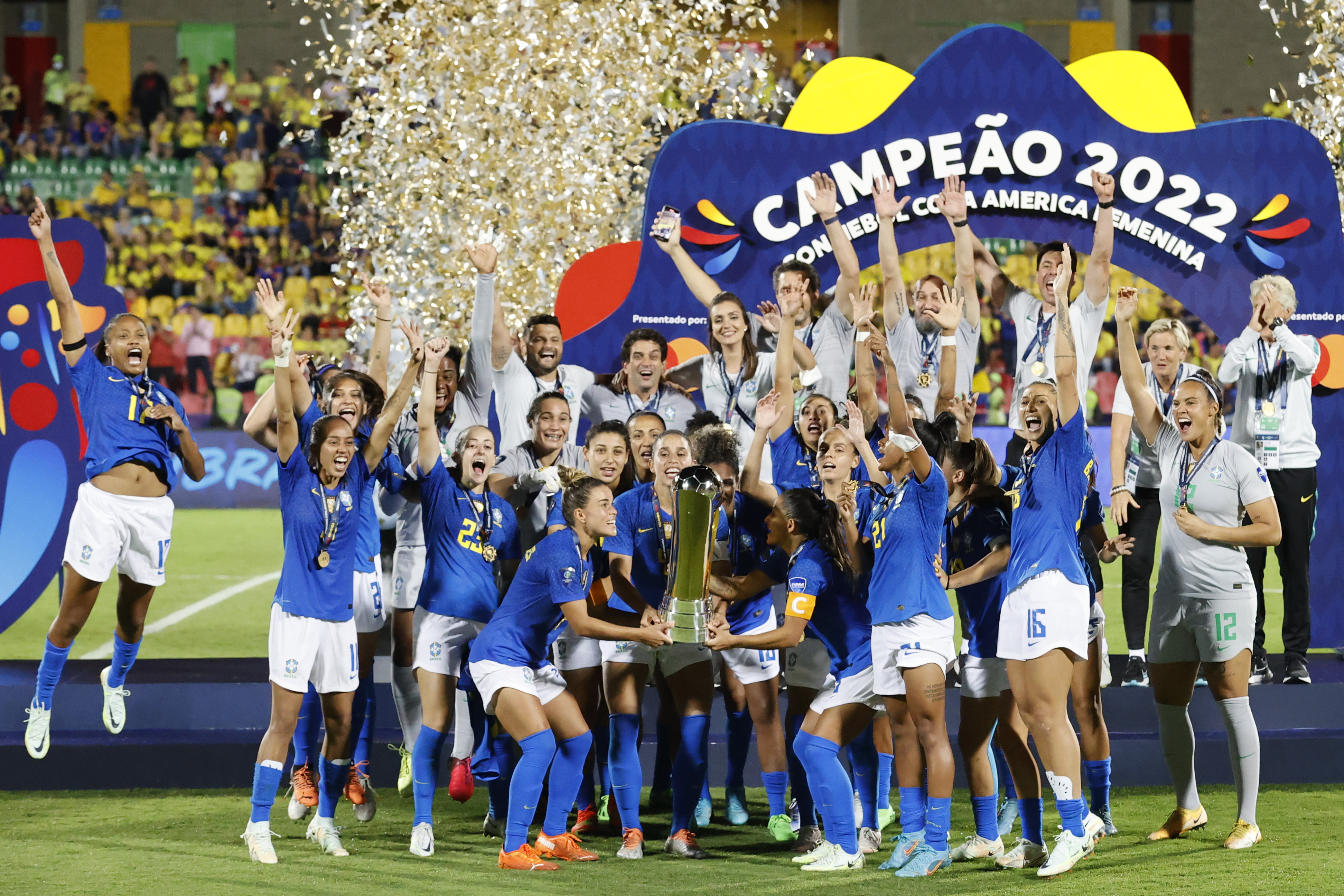 Brasil, con gol de Debinha, se coronó campeón de la Copa América Femenina