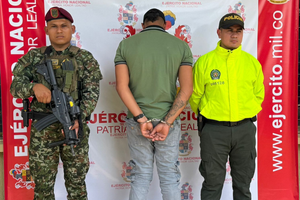Capturan a alias Garrote, señalado de ejecutar el ataque con motobomba en Guaviare