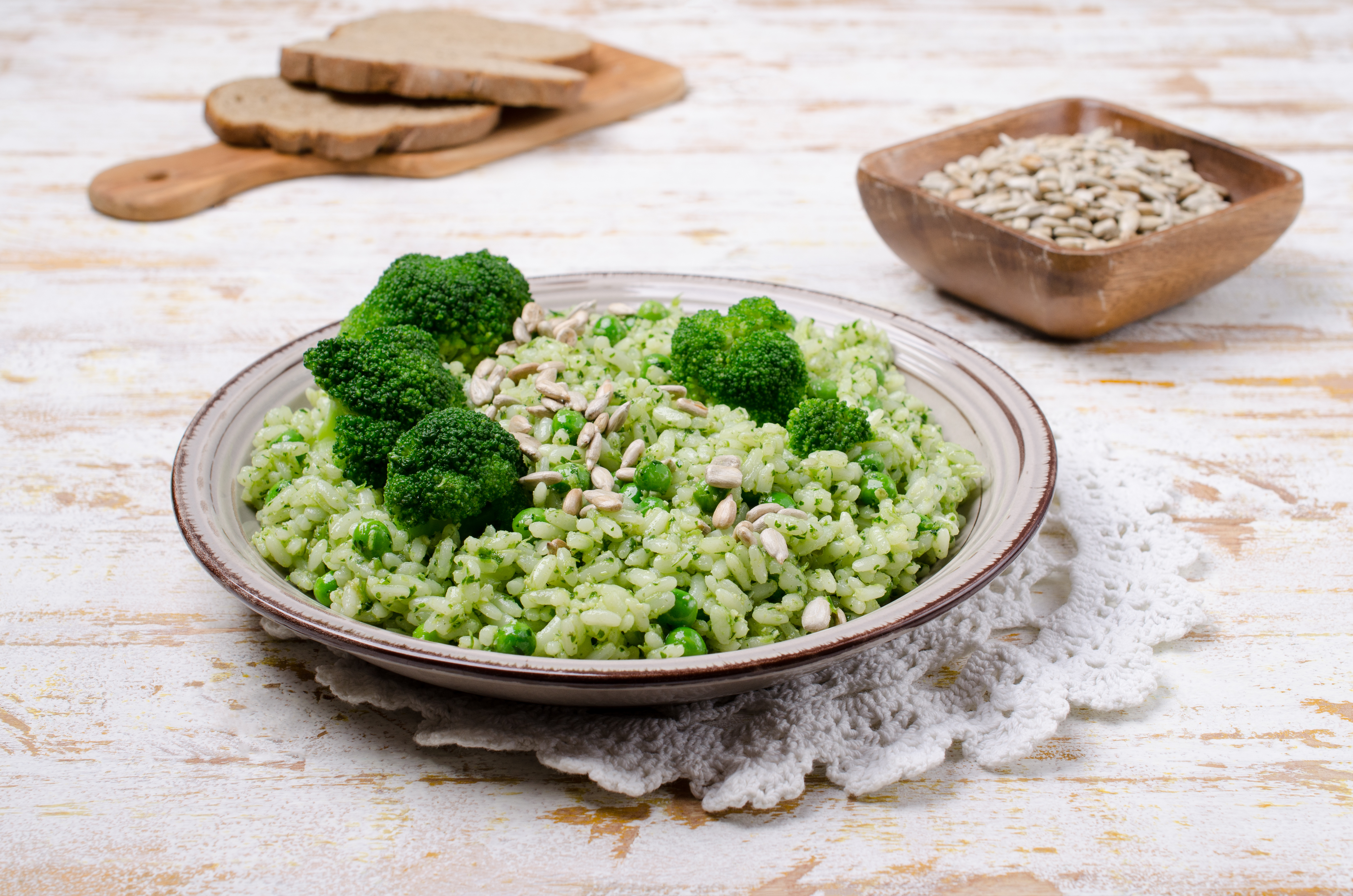 Receta: arroz verde con frutos secos para la cena de Año Nuevo