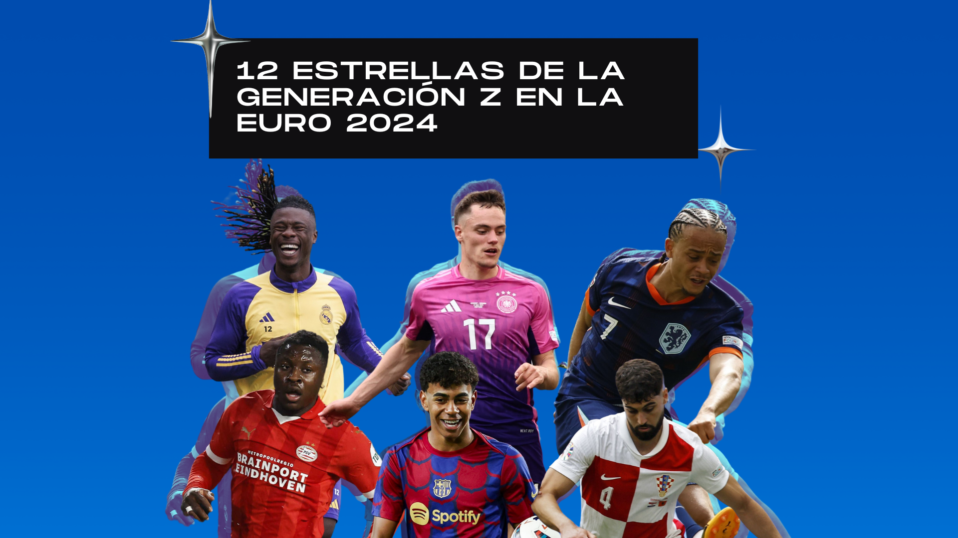 12 jóvenes estrellas para seguir en la Euro 2024
