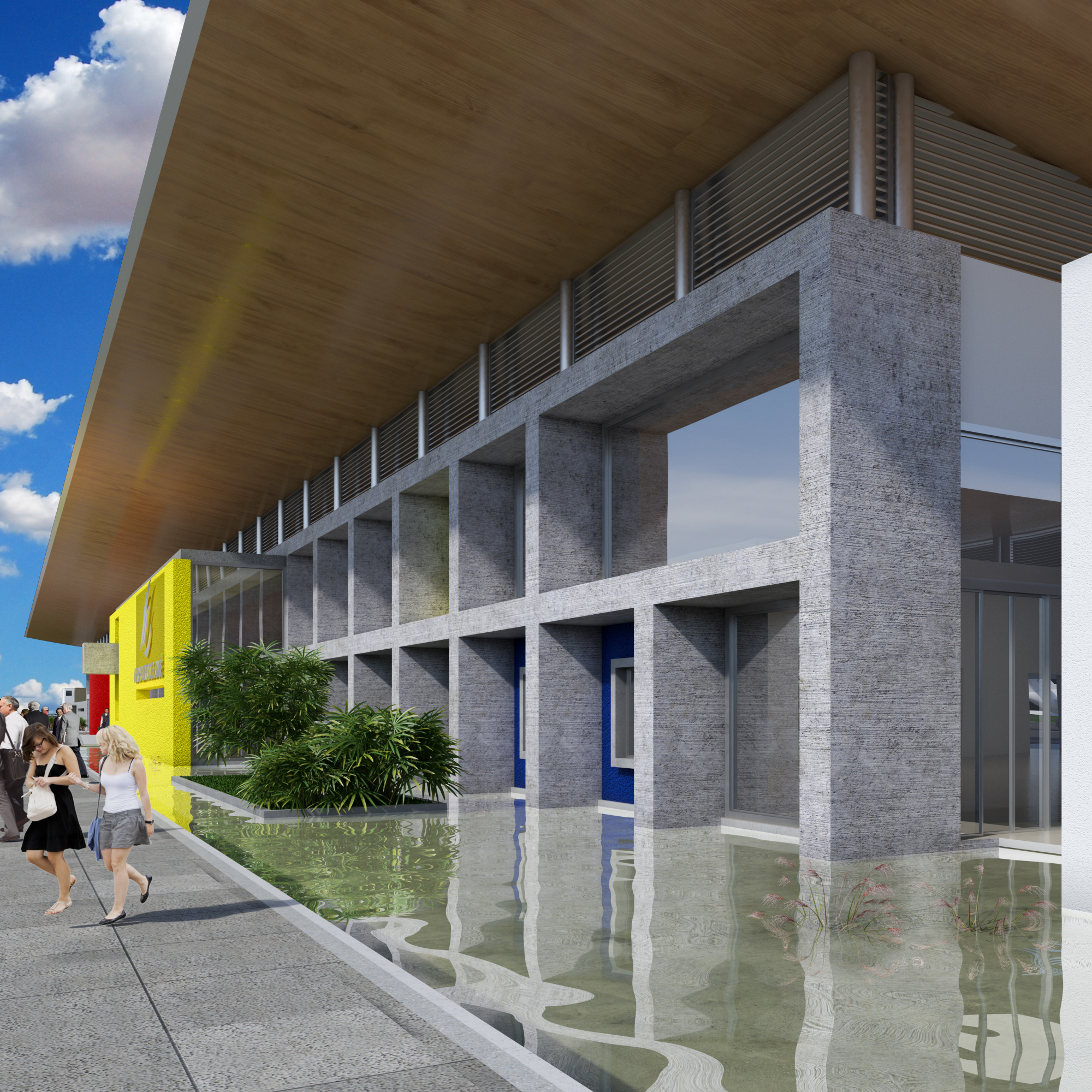 Render del proyecto Aeropuerto del Café.