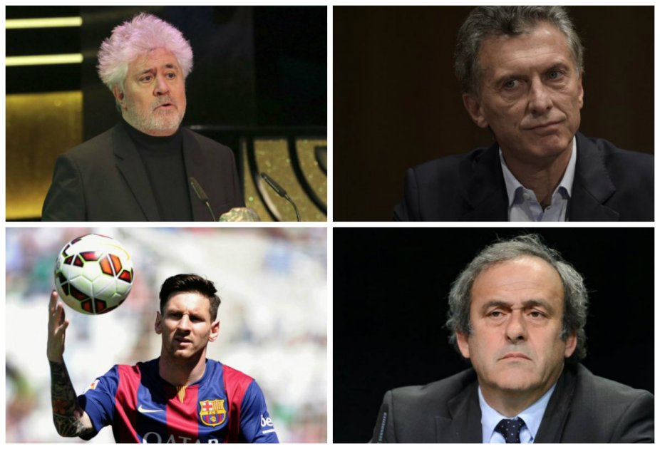 Almodóvar, Macri, Messi y Platini, tendrían relaciones con la firma Mossack Fonseca.
