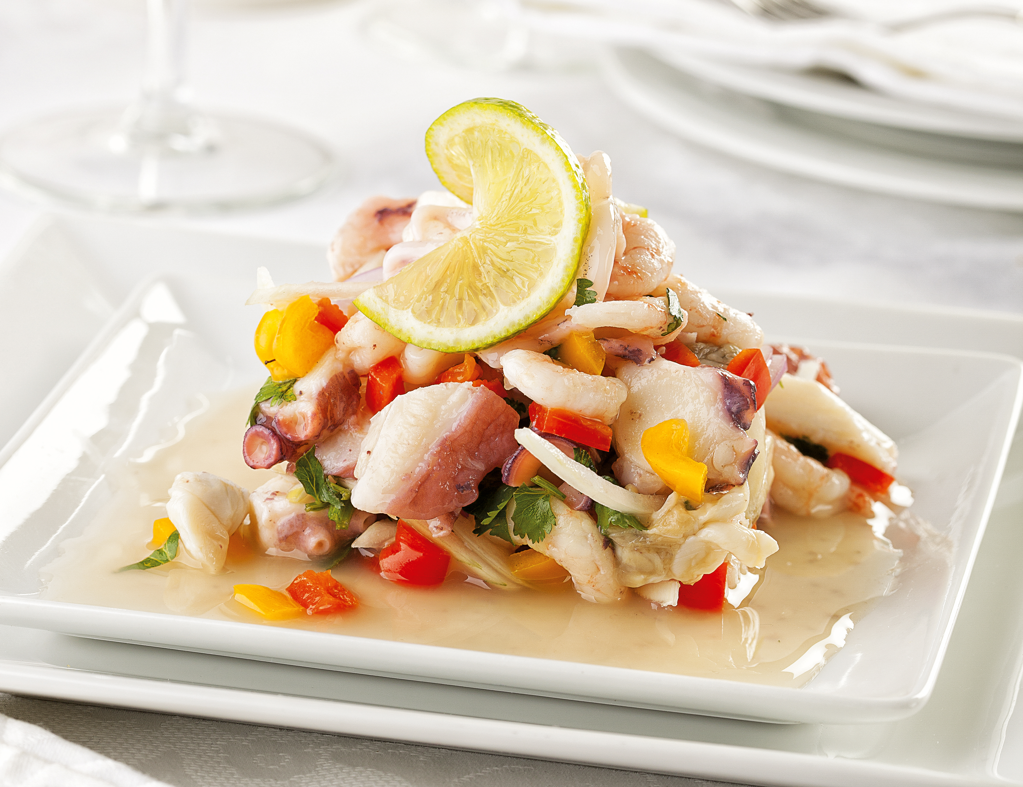 Ceviche de pescado