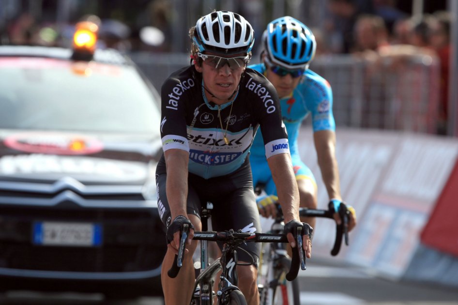 Rigoberto Urán fue séptimo en la octava etapa del Giro
