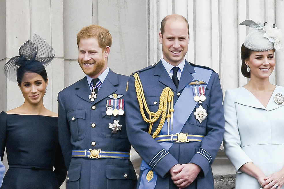 meghan markle, Principe Harry, Principe William y Kate Middleton