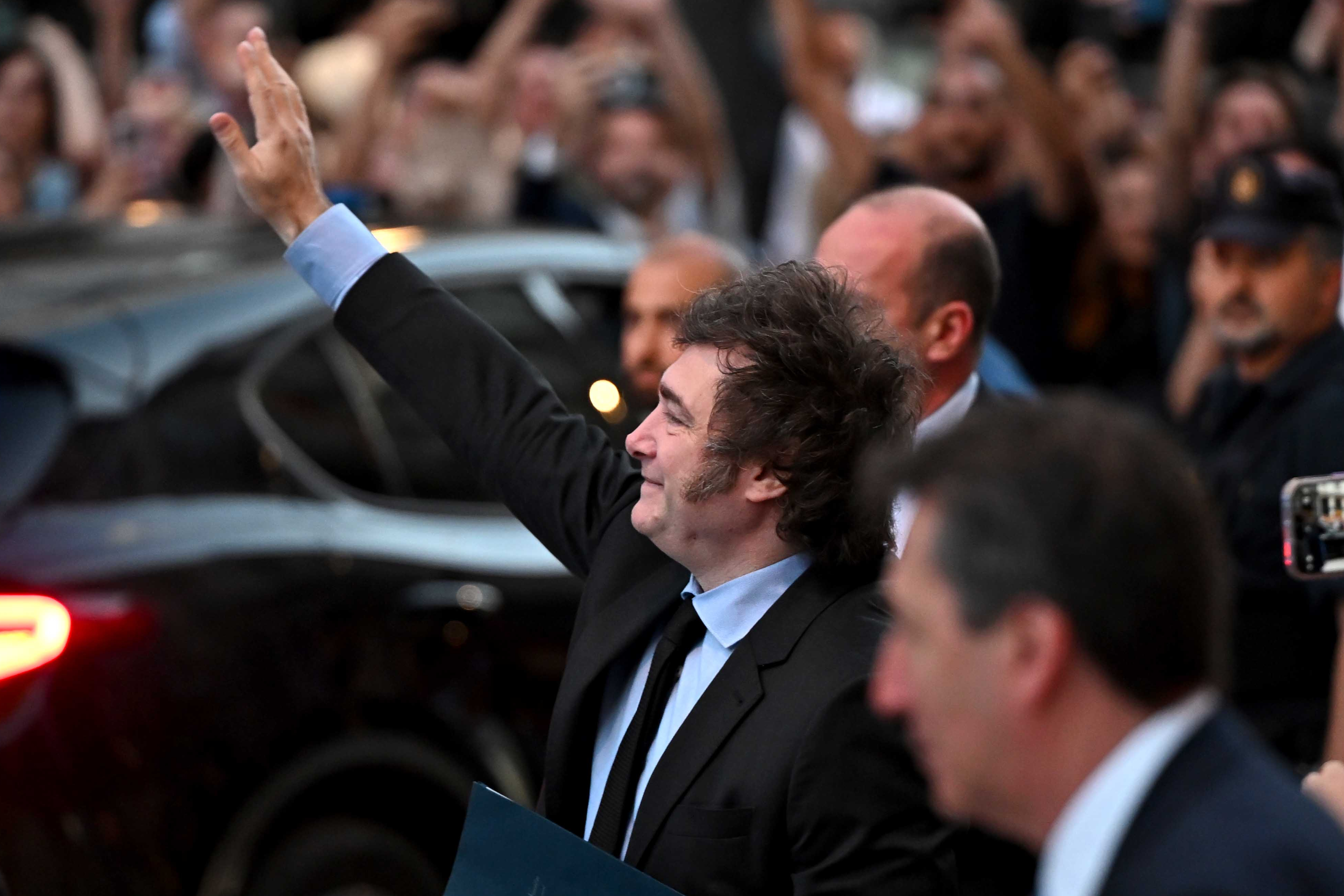Milei recibió medalla en Hamburgo por devolverles la “esperanza” a los argentinos