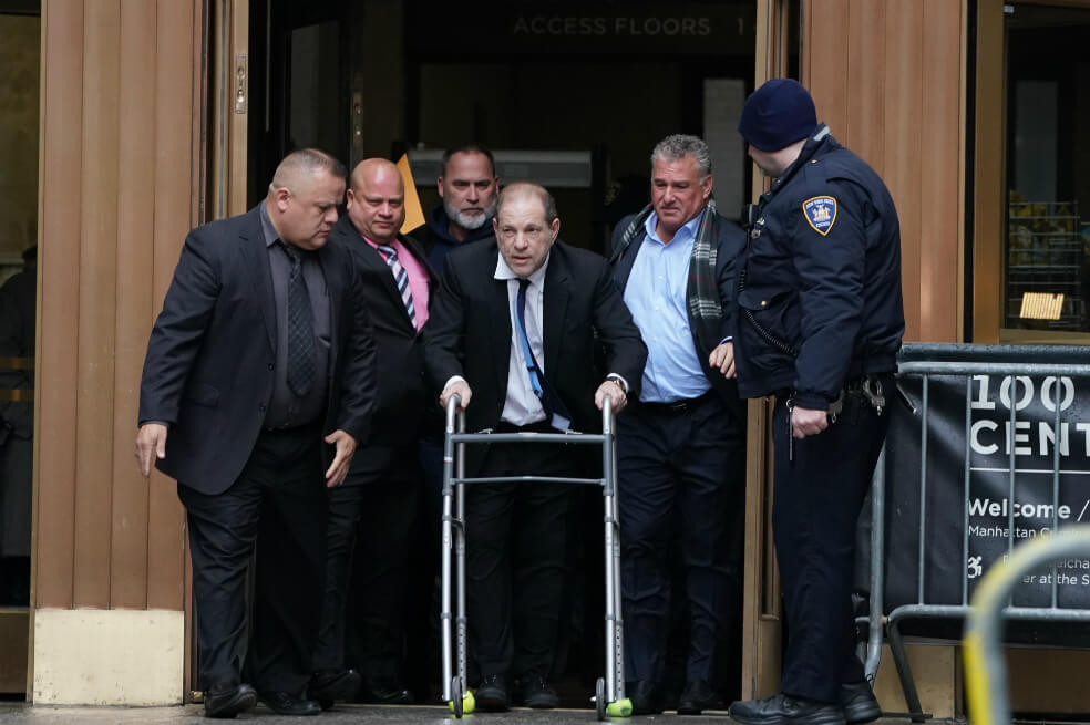 Ya hay un principio de acuerdo para indemnizar a víctimas de Harvey Weinstein