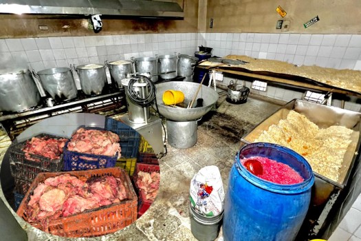 Hallan una tonelada de carne en mal estado y sellan dos locales en Kennedy