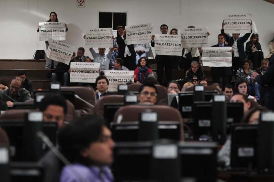 Se hundió acuerdo de valorización en el Concejo de Bogotá