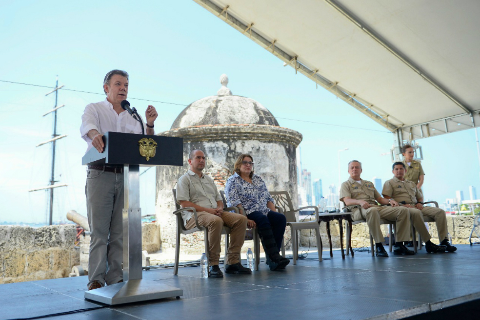 Gobierno suspende licitación de la empresa que rescatará al Galeón San José
