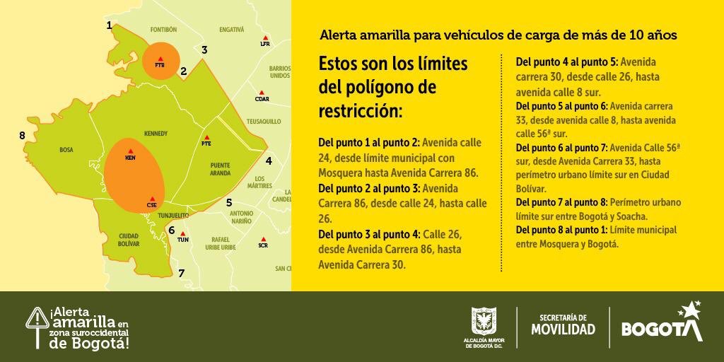(Lea también:Camiones con alimentos perecederos, flores y animales vivos no tendrán restricción)