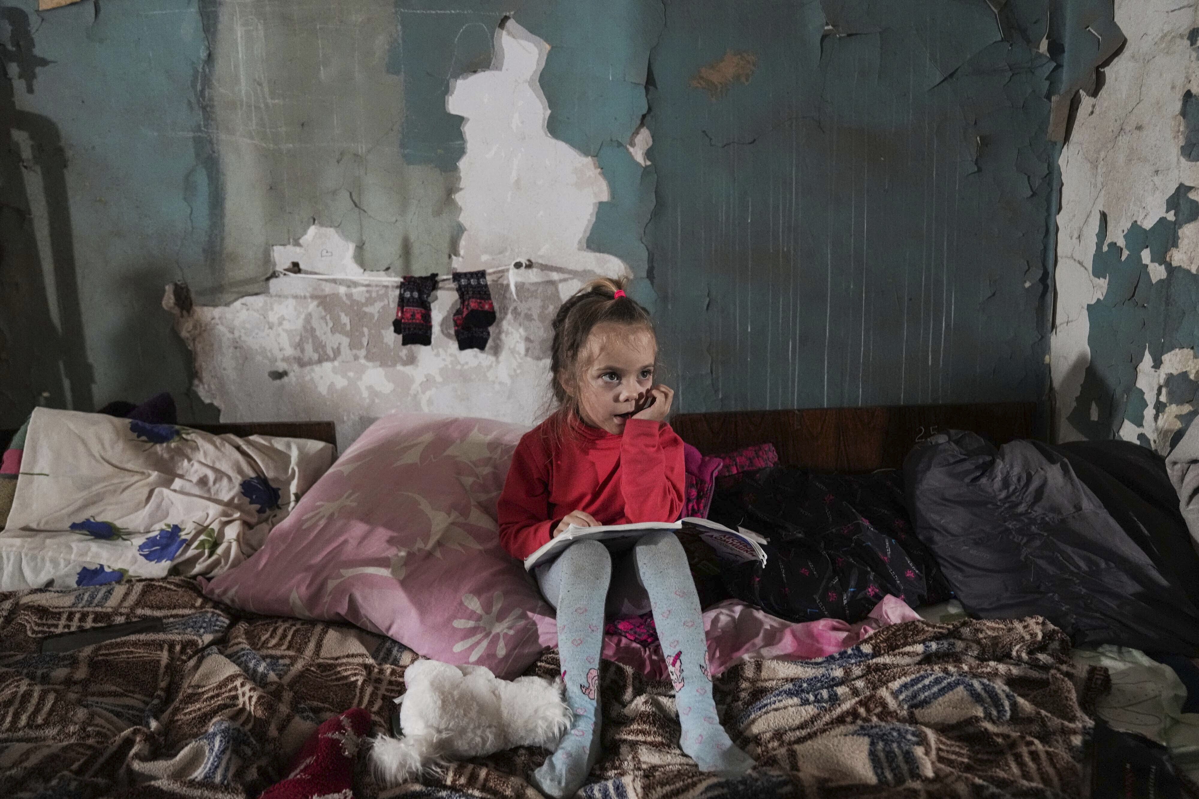 Los niños de la guerra de Ucrania