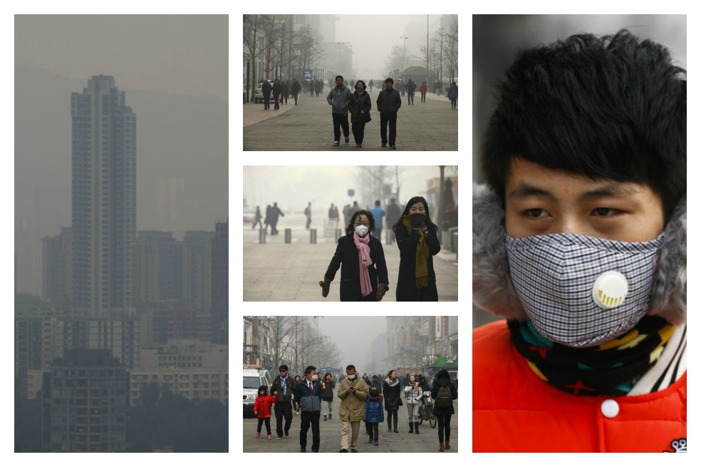 SOS por densa nube contaminación en Hong Kong