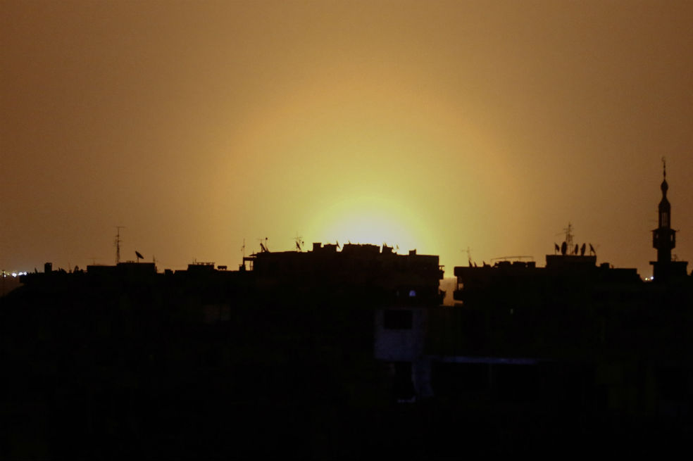 Israel disparó misiles contra «una posición militar» cerca de Damasco