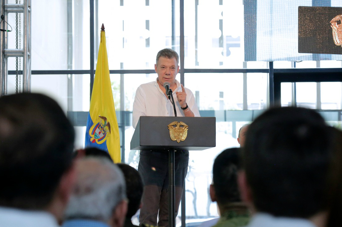 Santos pidió perdón por situación de seguridad en el Catatumbo