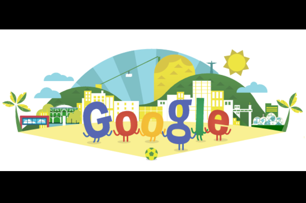 Google se traslada a Brasil con estos Doodles mundialistas