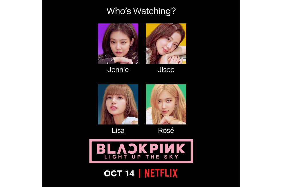 Documental de Blackpink, “Light Up the Sky”, se estrenará en octubre por Netflix