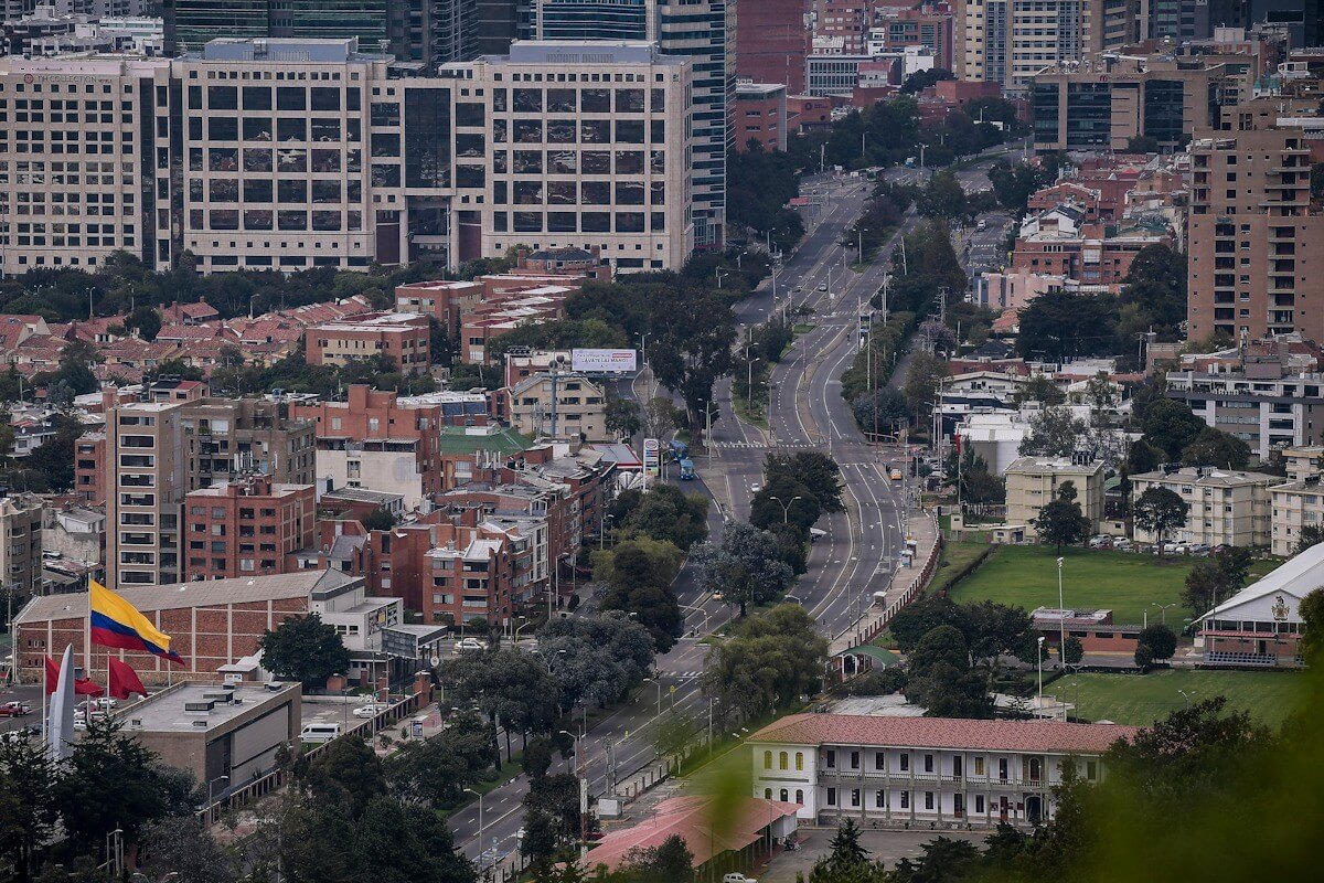 Nada que mejora la calidad del aire en Bogotá