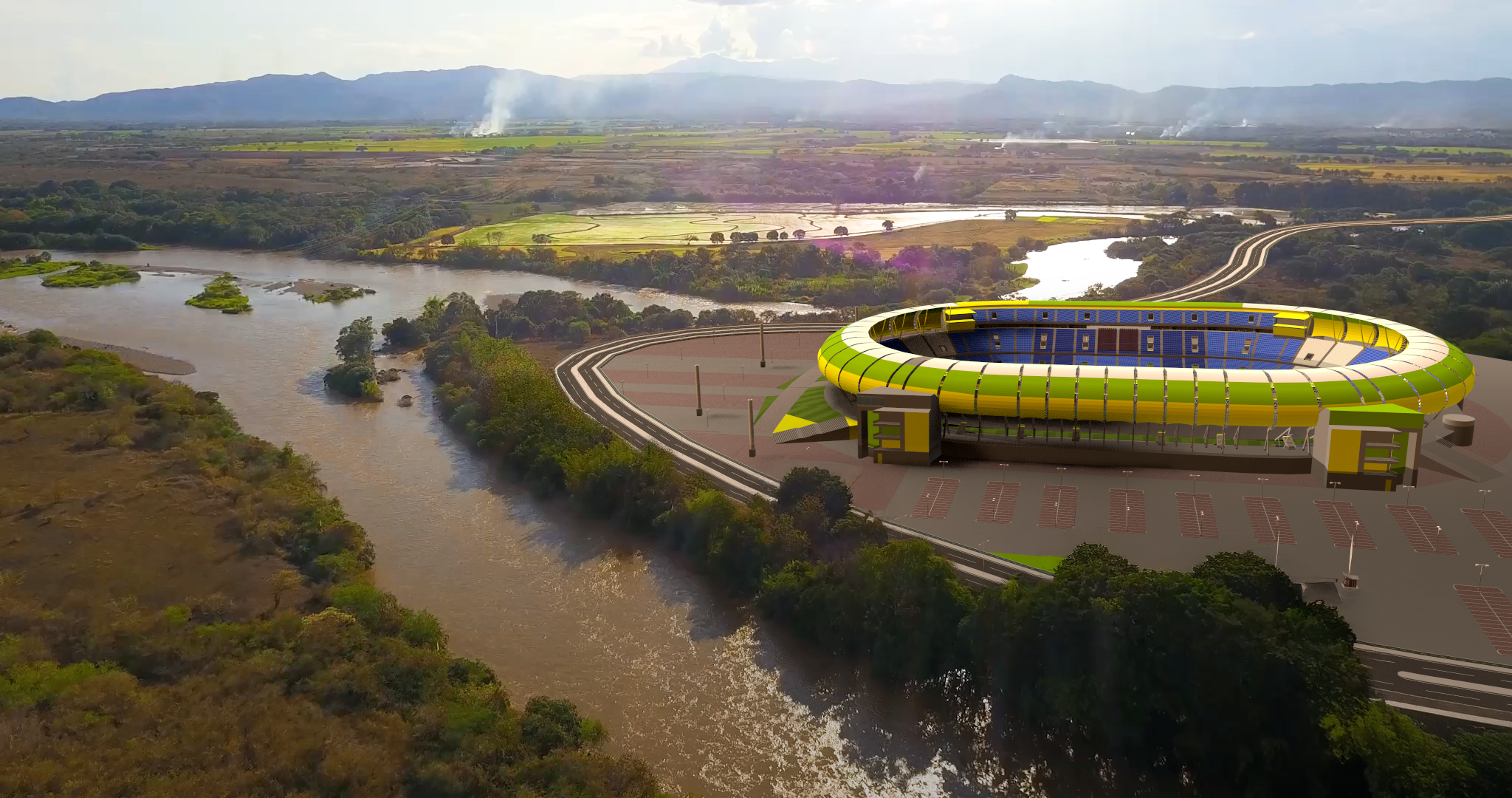 Construir un estadio sobre el río Magdalena: una idea “fuera de lugar”