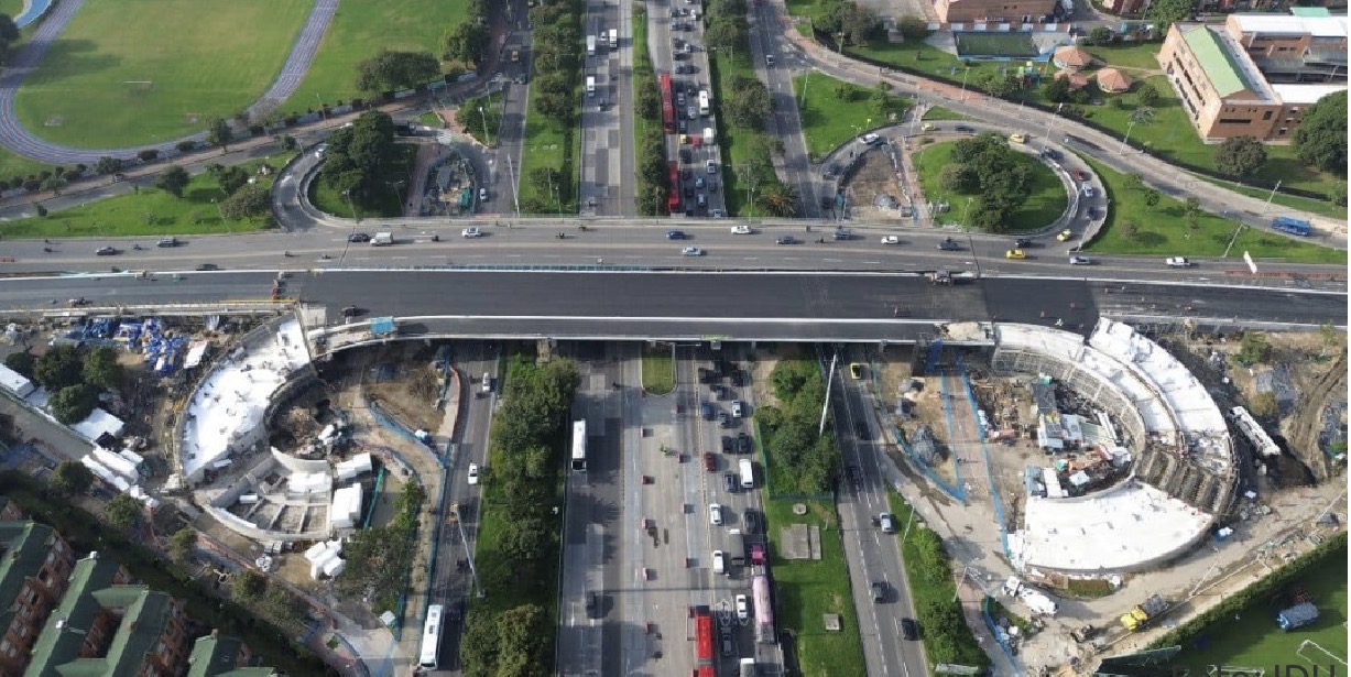 Puente de la calle 153 con Autopista Norte quedaría listo a finales de julio