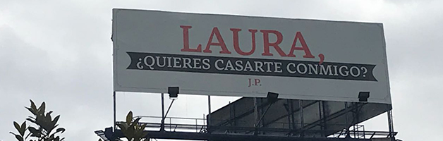 El sueño de toda mujer hecho valla