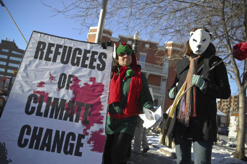 El cambio climático triplicará los refugiados hacia Europa
