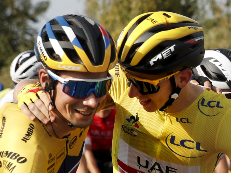 Pogacar, Roglic y Alaphilippe los favoritos entre los nominados al Vèlo D’Or