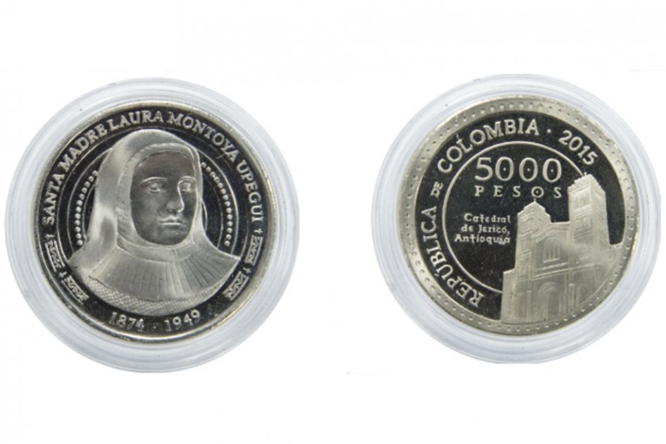 Moneda de $5.000 de la Madre Laura será entregada este viernes en Jericó