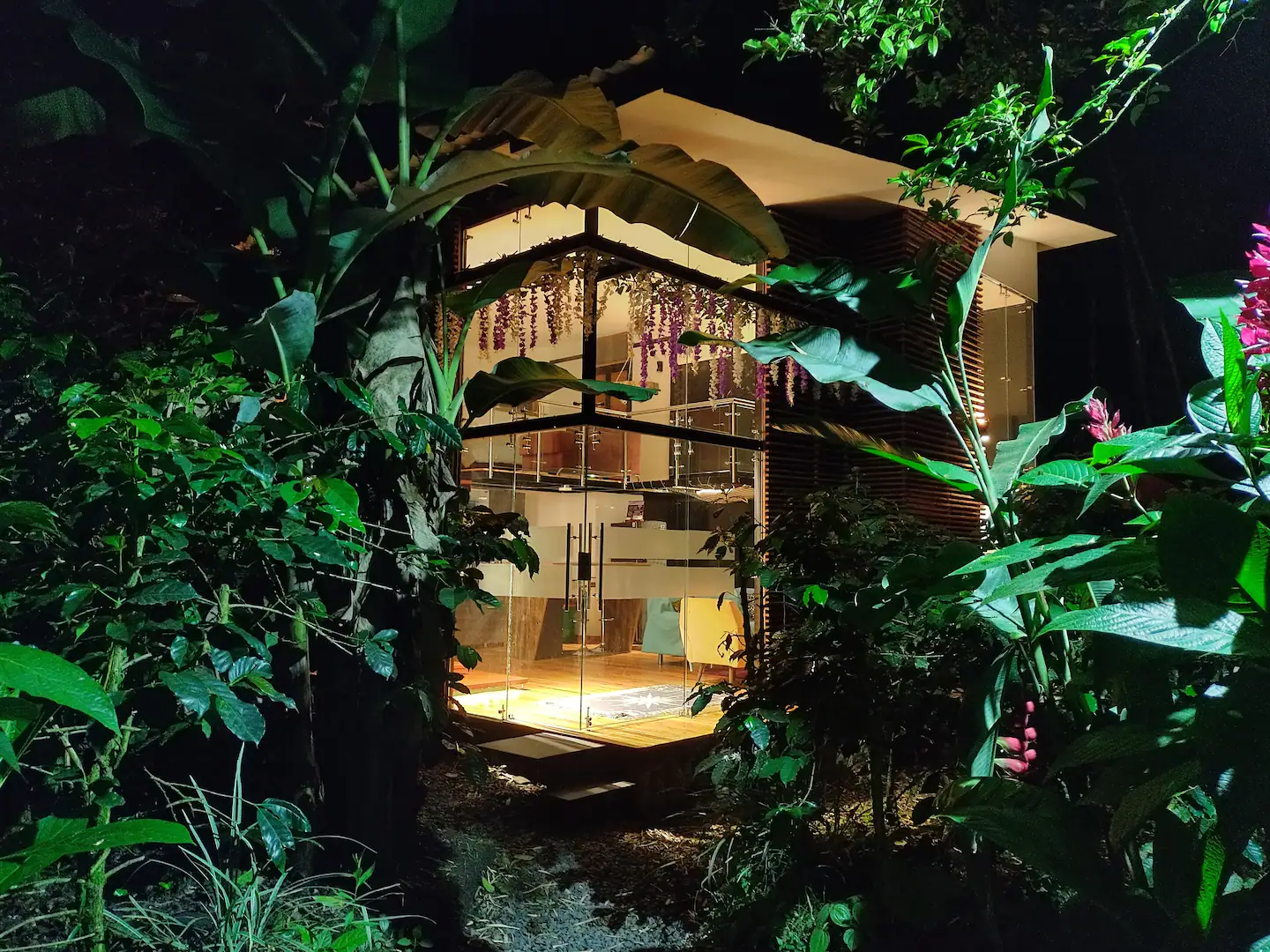 Una cabaña en los Guaduales de Cocoro.