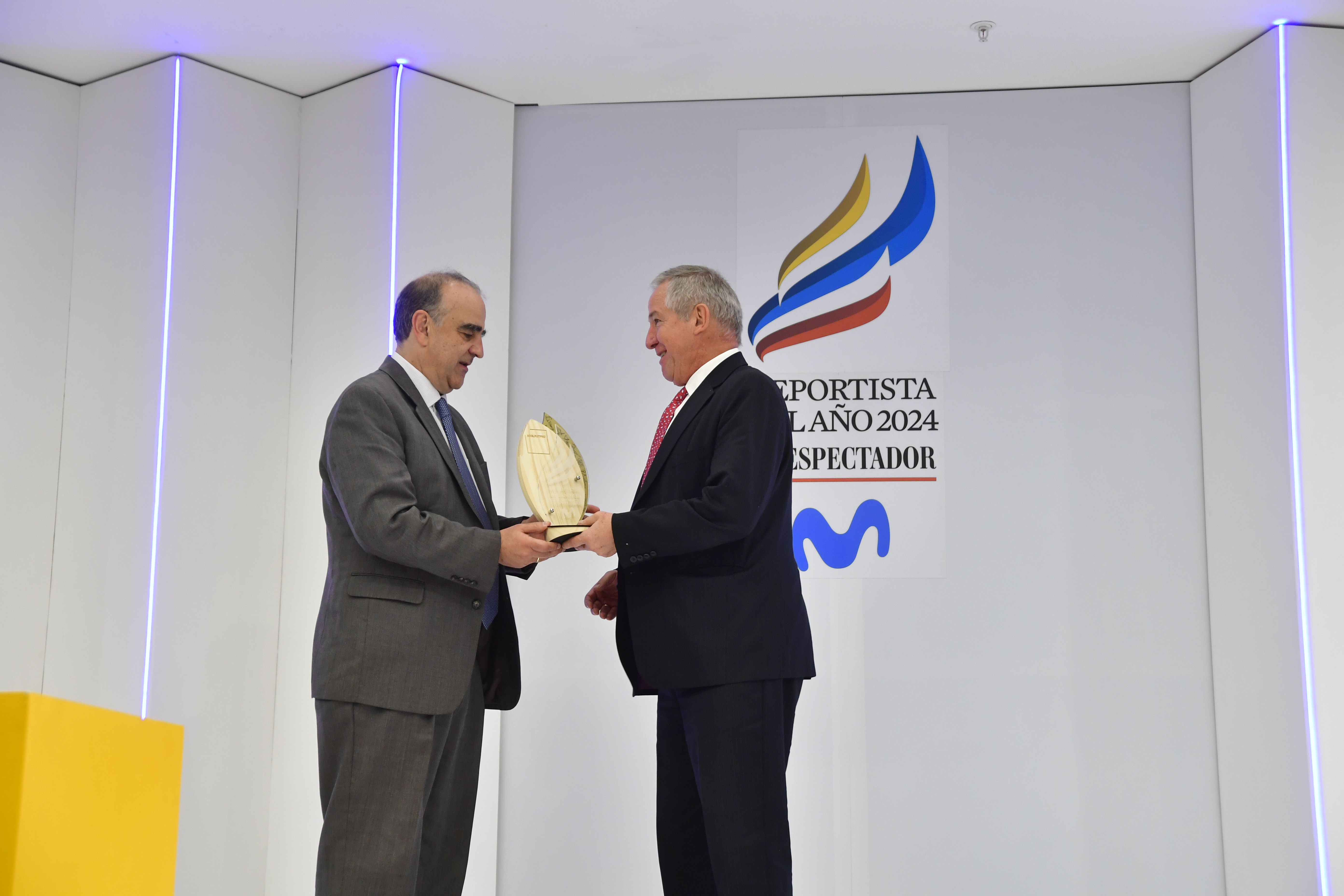 Director de Asocolfutpro en la Ceremonia del Deportista del Año 2024