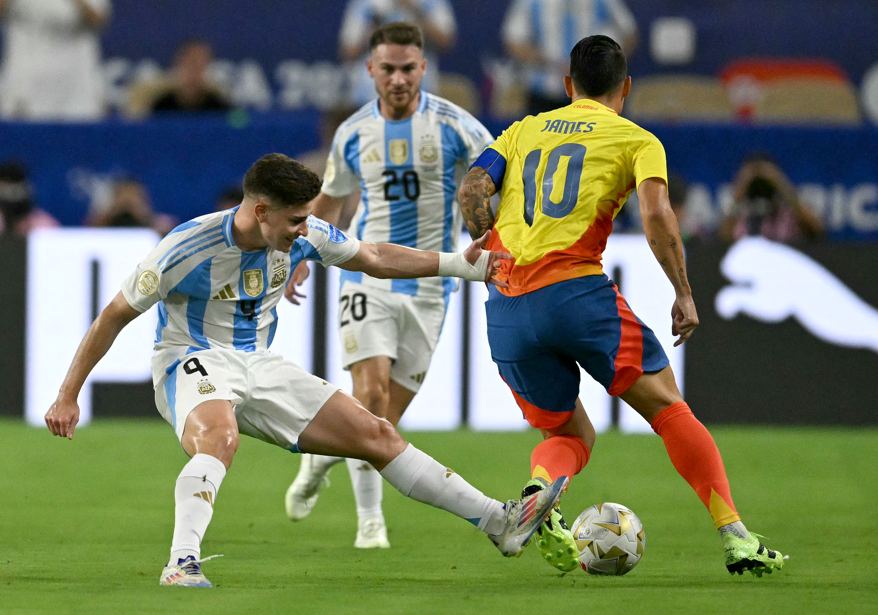 Argentina, Colombia y las finales