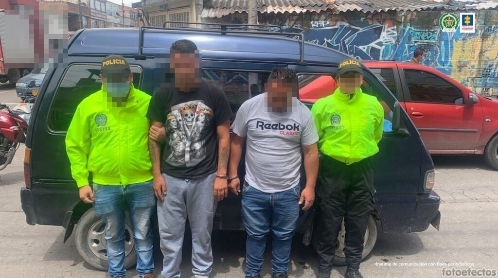 Capturan a 82 presuntos integrantes de bandas criminales en Bogotá