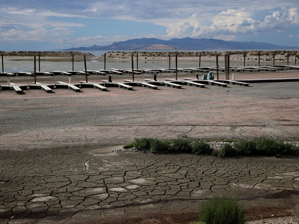 El lago salado más grande de Norteamérica podría secarse en cinco años