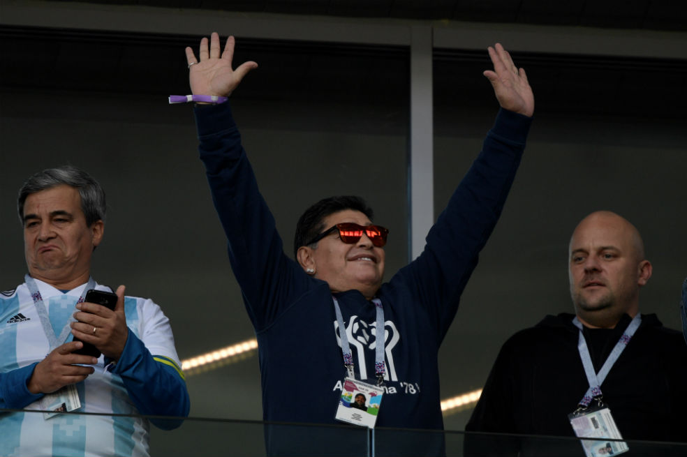 Diego Maradona: “Argentina está en graves problemas”