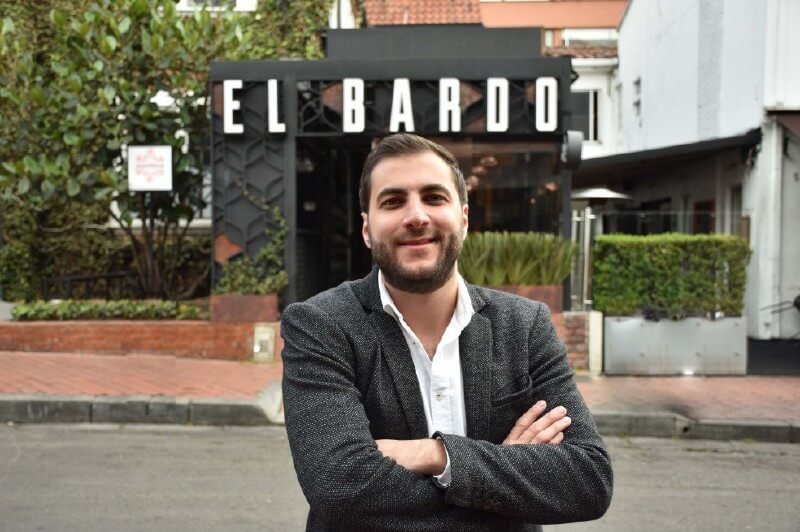 Por su formación empírica, Farid Elhaje dice que se siente más identificado con la expresión “cocinero” que con la palabra “chef”. / Cortesía