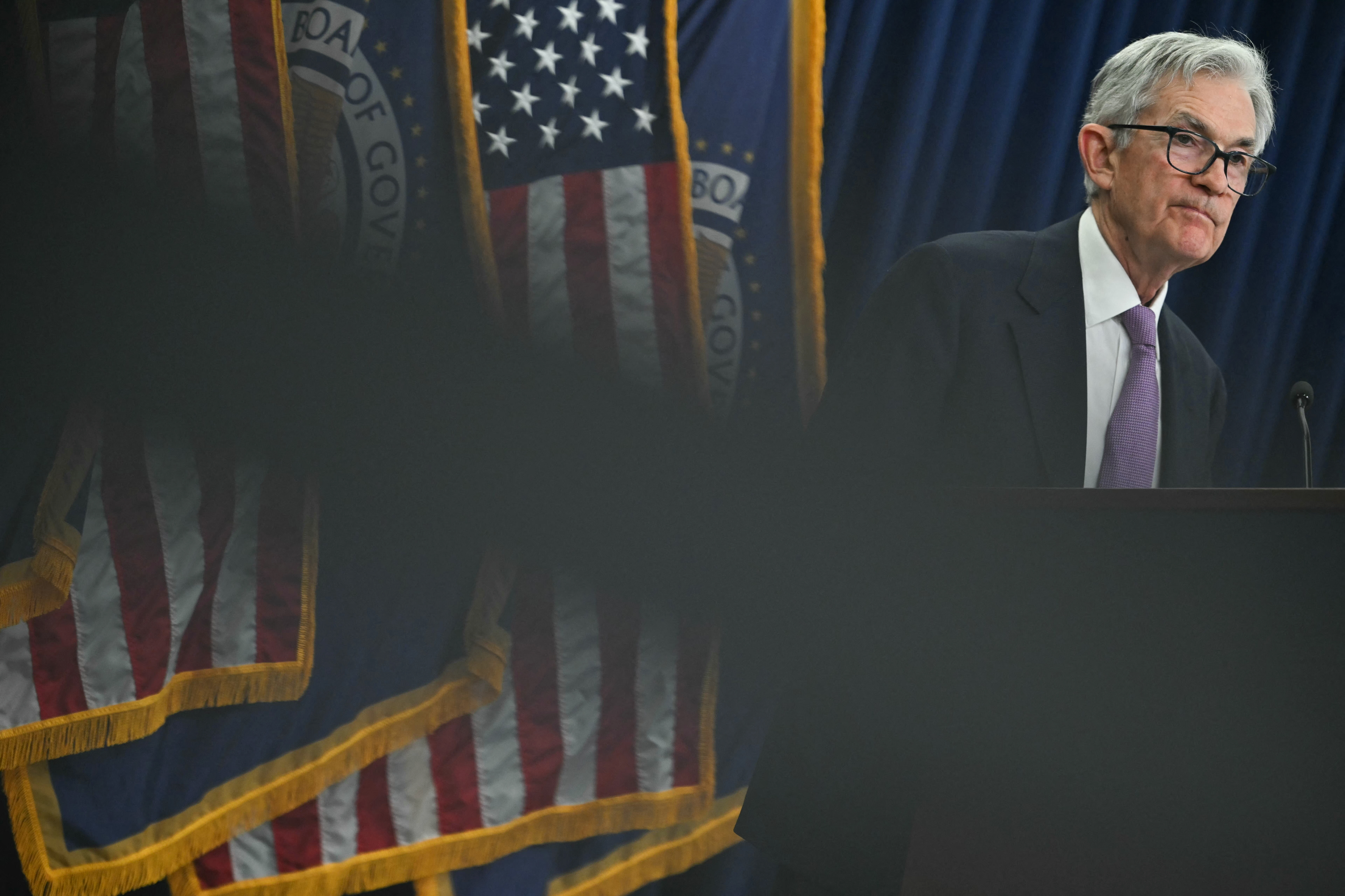 Federal Reserve Chair Jerome Powell speaks during a news conference following the November 6-7, 2024, Federal Open Market Committee meeting at William McChesney Martin Jr. Federal Reserve Board Building, in Washington, DC, November 7, 2024.