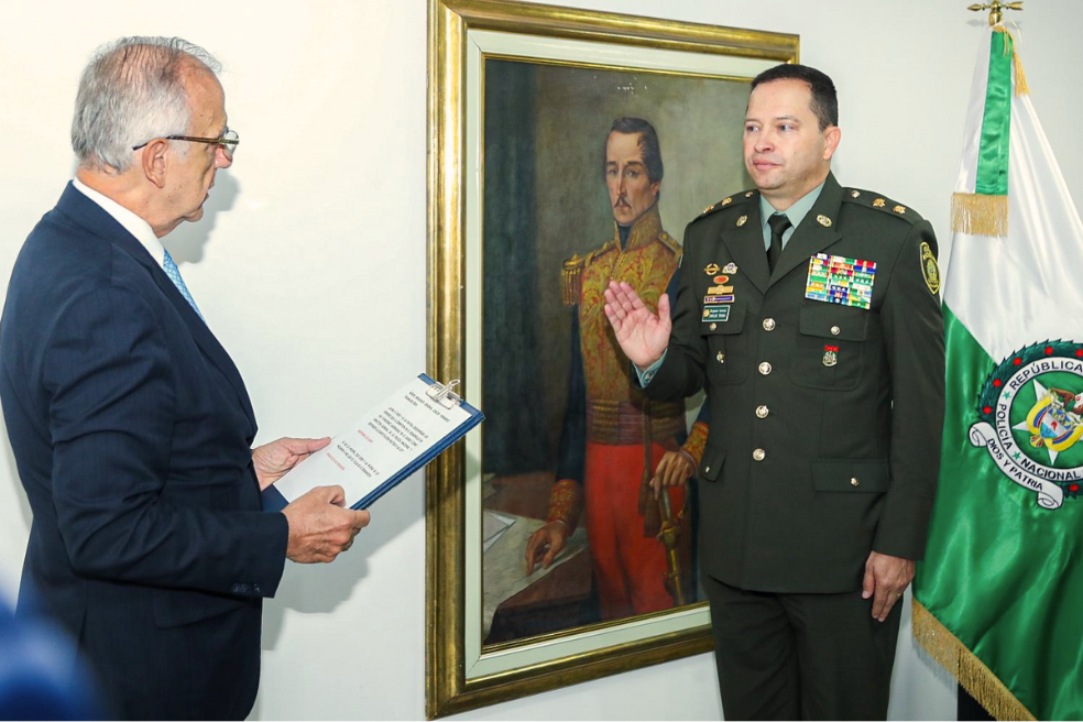 General Triana se posesionó como nuevo director de la Policía Nacional