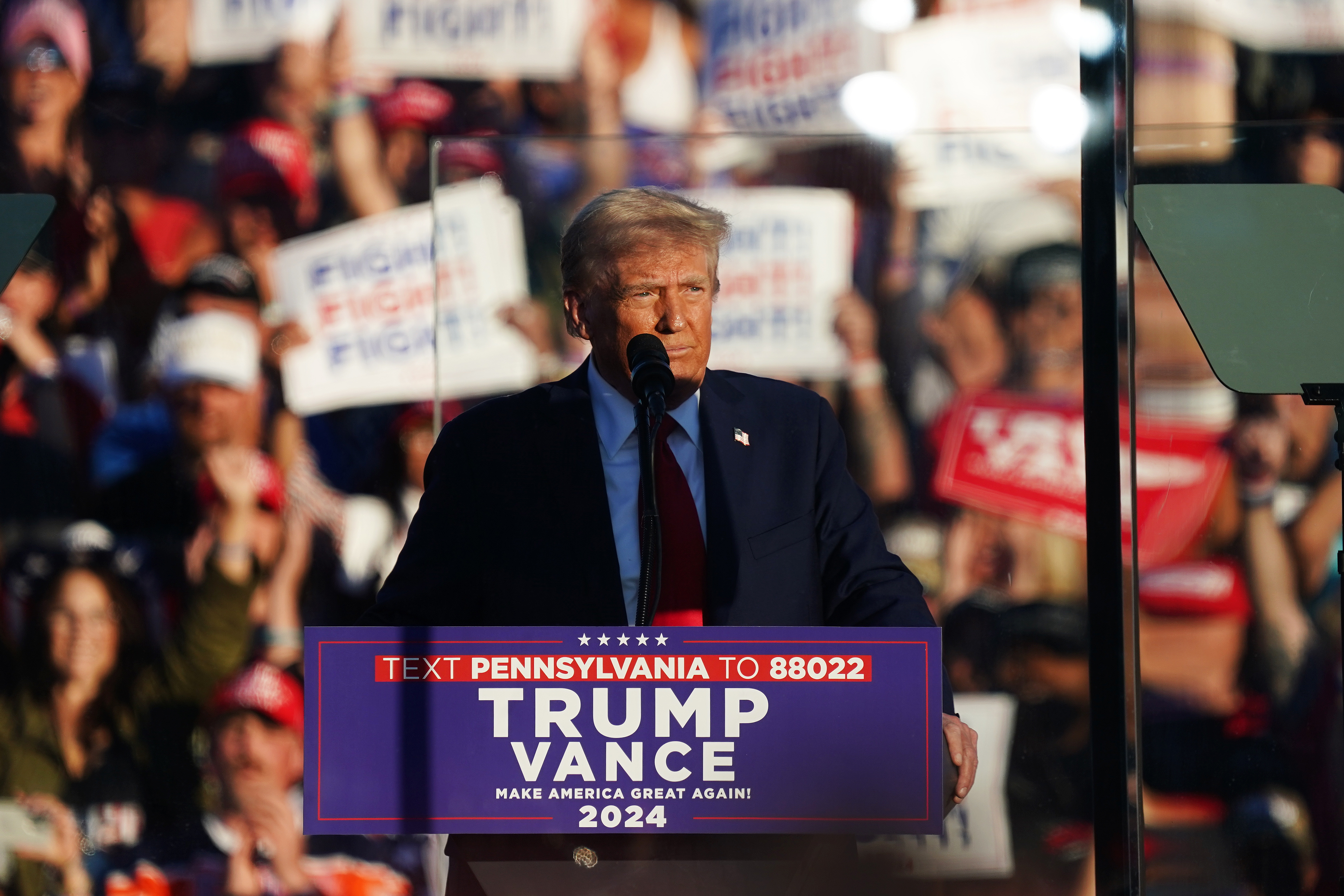 Así fue el regreso de Trump a Butler, la ciudad donde pudo haber sido asesinado