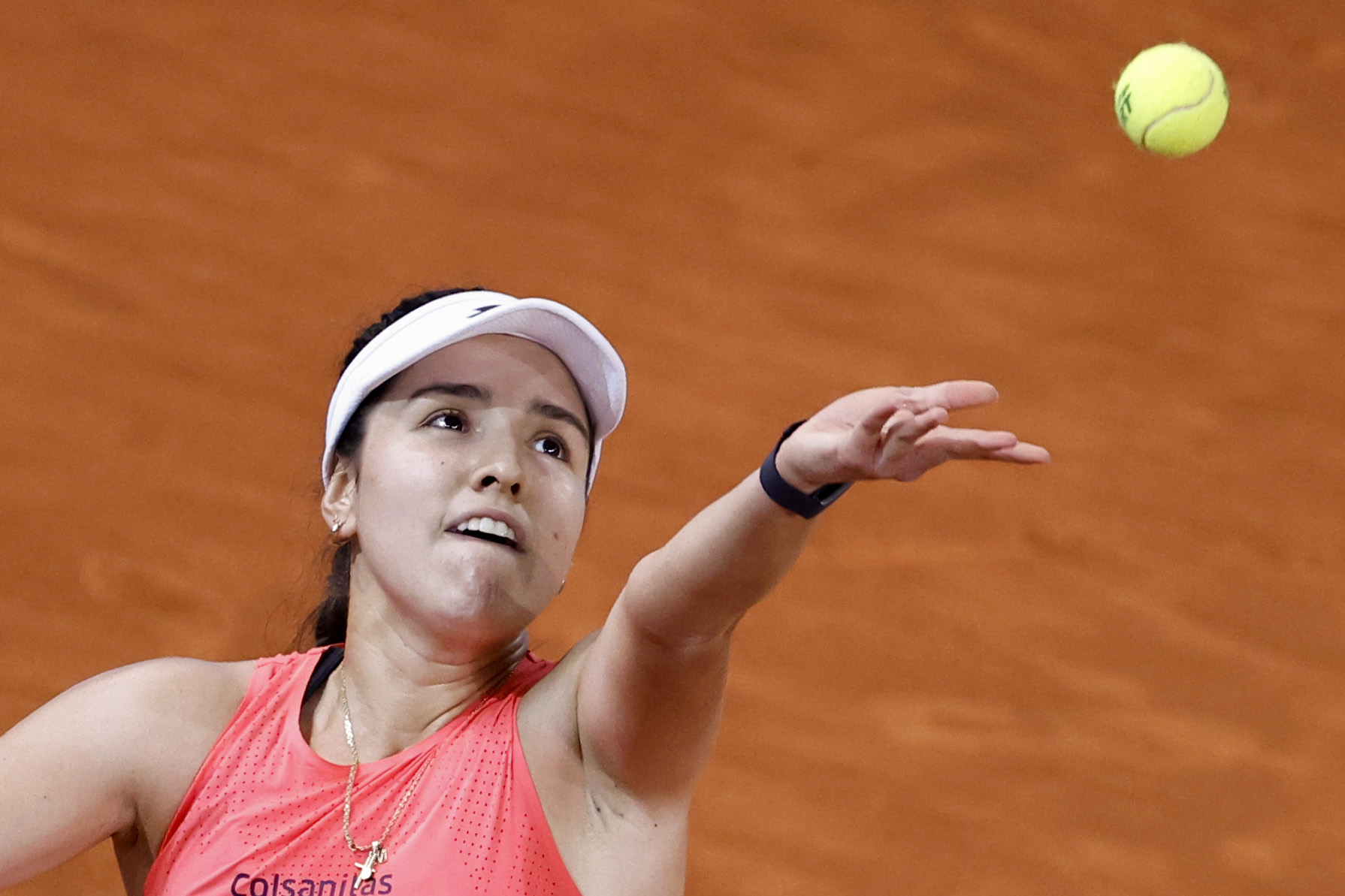 María Camila Osorio cayó ante Aryna Sabalenka en el Masters 1000 de Madrid