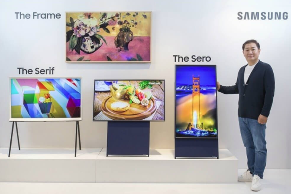 Samsung presenta The Sero, un televisor vertical para los millennials