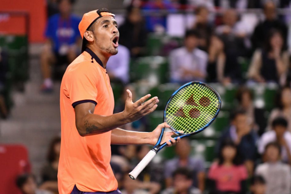 Nick Kyrgios, tenista australiano. Foto: AFP