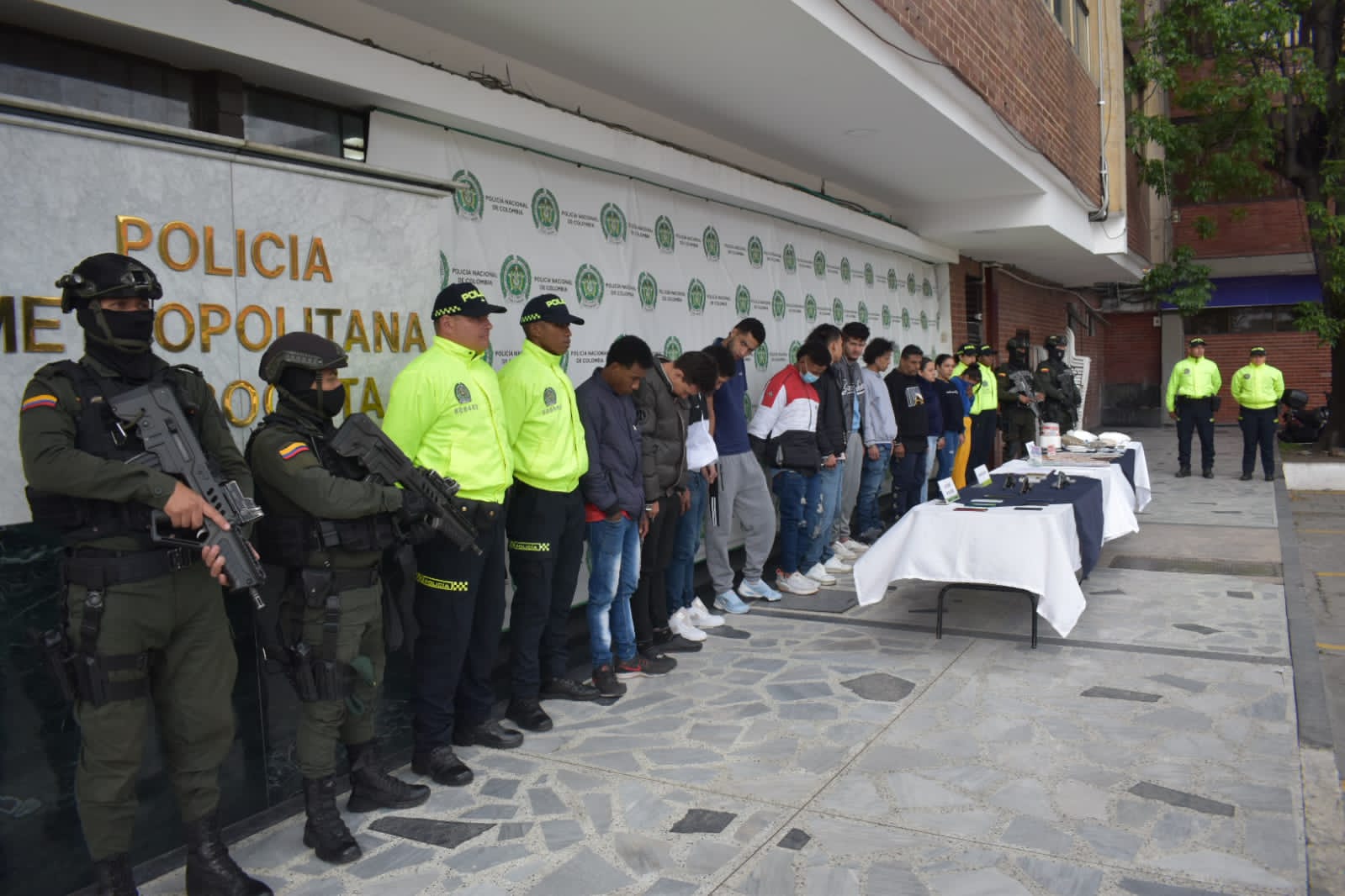 Policía de Bogotá desarticula grupo multicrimen “El Mesa”